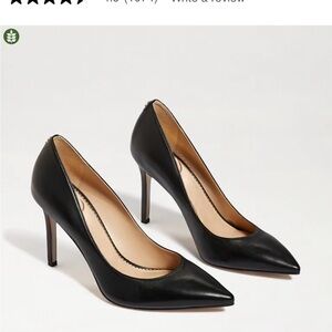 Sam Edelman Black Pointed Heels